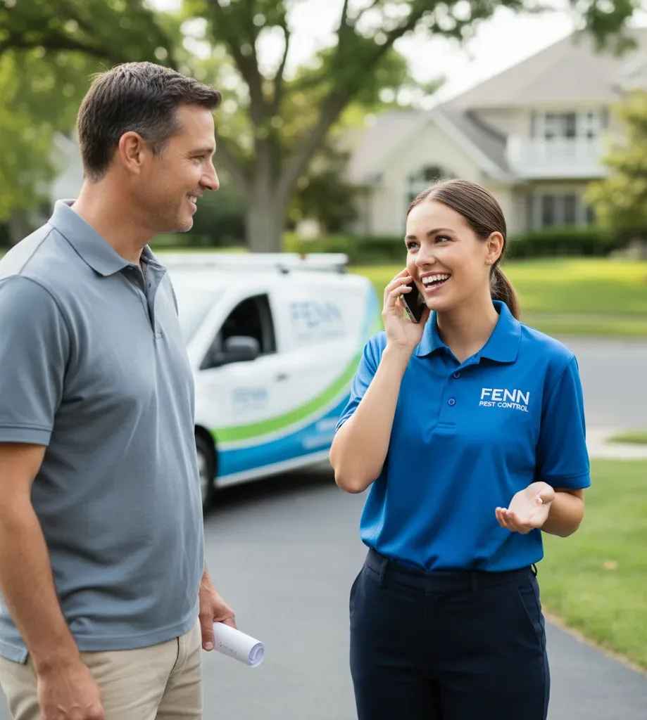 Fenn Pest Control customer support in Loysville